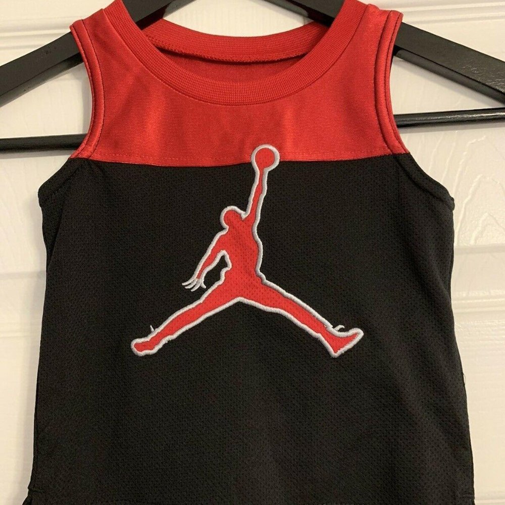 AIR JORDAN LITTLE BOYS 12 Months SLEEVELESS JERSEY